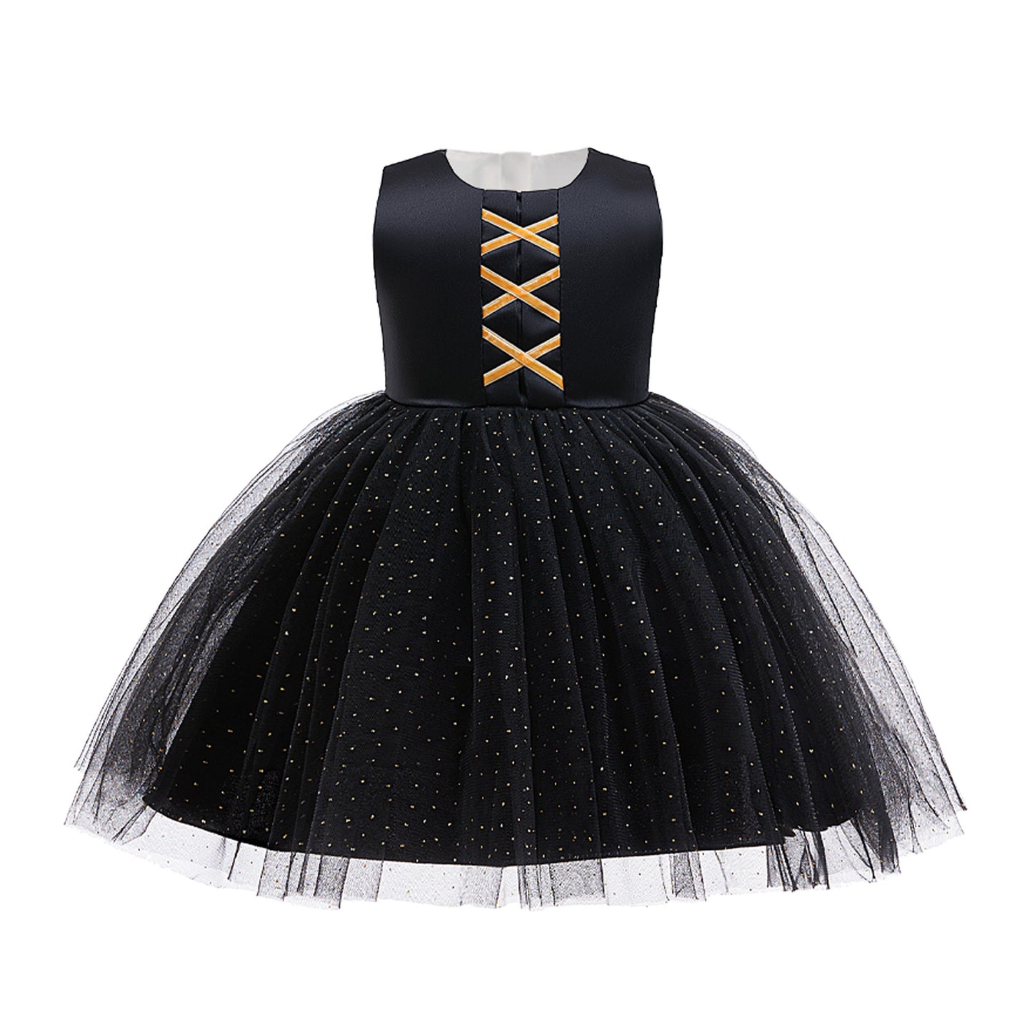 Children's Formal Dress Halloween Girls Festival Costume Cosplay Party Performance Tulle Dress
