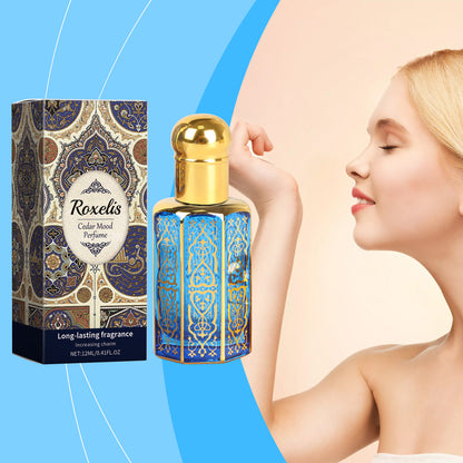 Roxelis Cedar Arabian Fragrance With Mild Fragrance And Long Lasting Fragrance Exudes A Charming Light Dating Portable Perfume