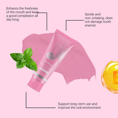 Oralhoe Tooth Cleaning Toothpaste Gentle Cleaning Tartar Stains Odor Care Tooth Care Toothpaste