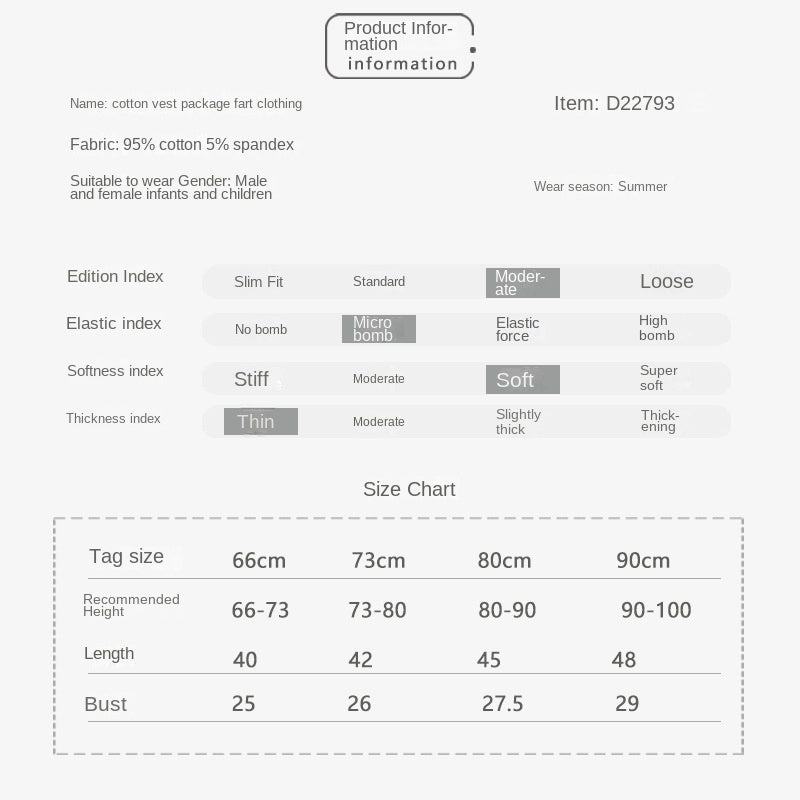 Summer Baby Diaper Cover Cotton Breathable Romper Nordic Style Floral Sleeveless Onesie