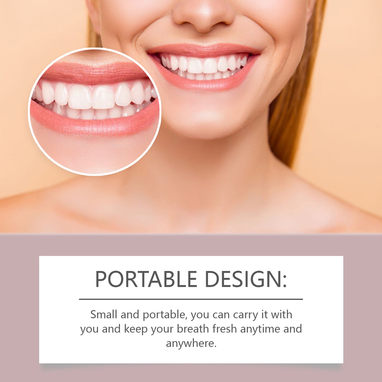 Oralhoe Oral Care Air Fresher Spray, Deep Clean Coffee Stain Whitening Teeth Fresh Breath Spray