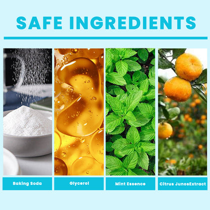 OUHOE White Teeth Mousse Clean Tartar Fresh Breath Anti-Decay Care For Gums Toothpaste Oral Cleaning