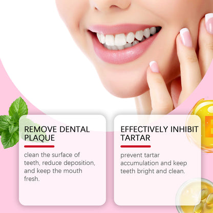 Oralhoe Tooth Cleaning Toothpaste Gentle Cleaning Tartar Stains Odor Care Tooth Care Toothpaste