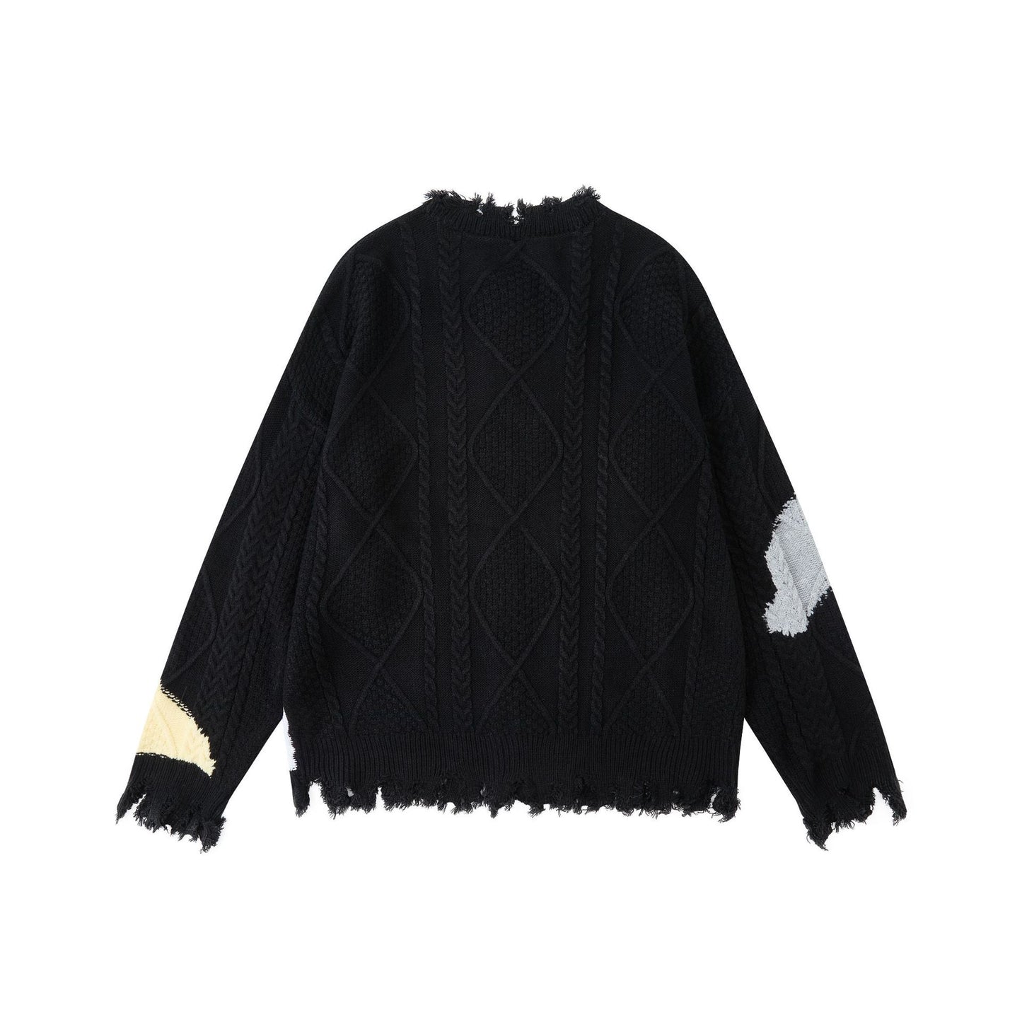 Knit Cardigan Sweater for Men and Women Casual Loose Fit Outerwear