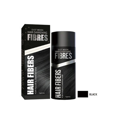 East Moon Hair Thickening Fiber Powder, Multi-Functional Hair Color Filler Hair Seam Hairline Powder