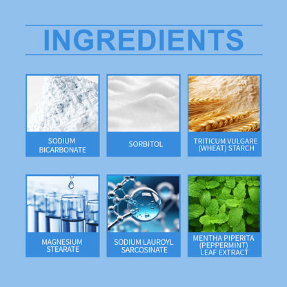 Oralhoe Teeth Whitening Powder Gently Cleans Teeth Stains Dental Yellow Fresh Mouth Dental Care Powder