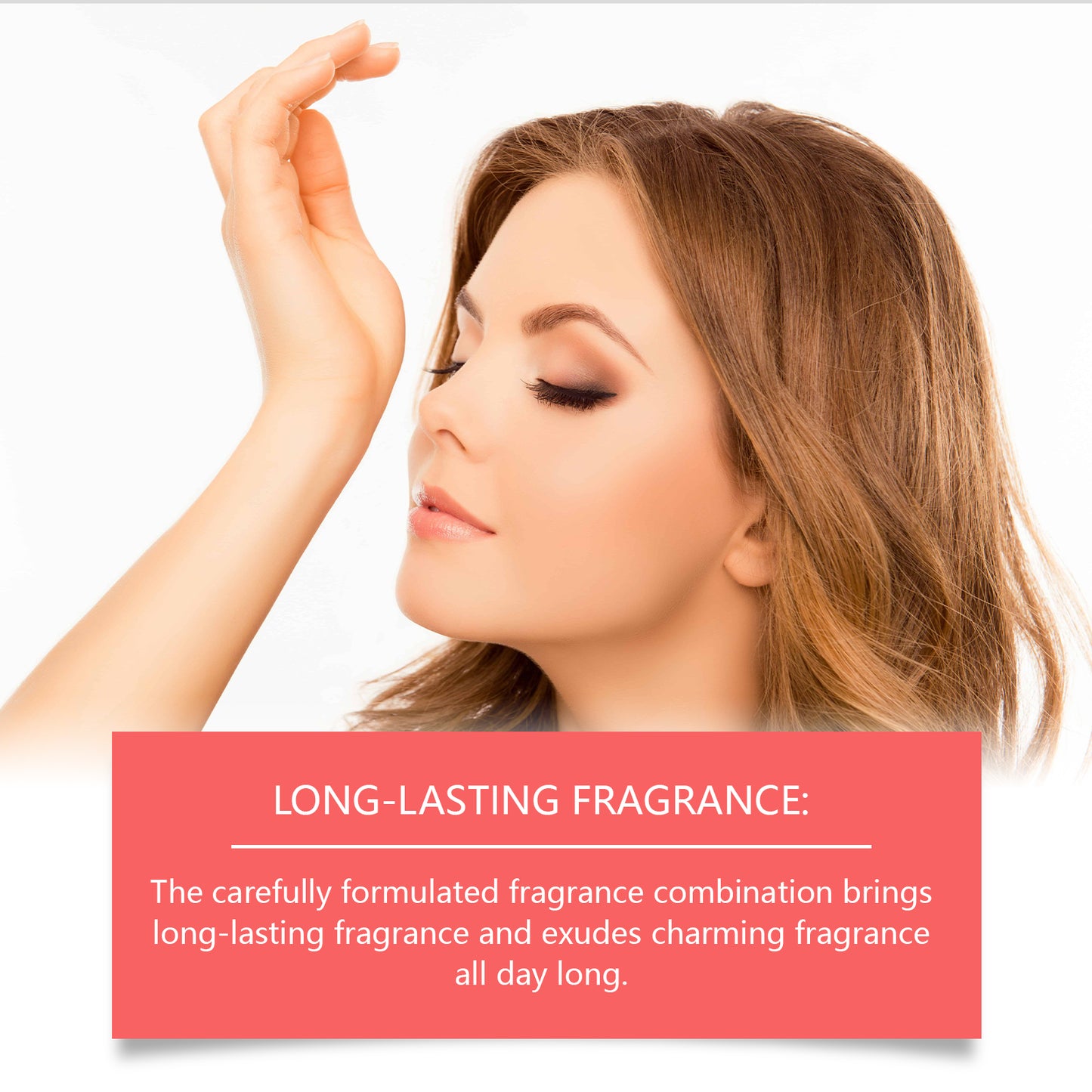 Roxelis Arab Style Perfume Rose Light Elegant Natural Fresh Light Fragrance Lasting Fragrance Portable Charm Atmosphere Perfume