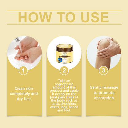 Wiyun Bee Venom Joint Care Cream Gentle And Soothing Wrist Knee Massage Body Topical Daily Care Cream