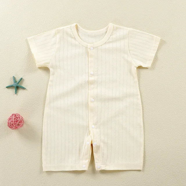New Baby Newborn Romper Short-Sleeved Thin Romper baby wrapping clothes Jumpsuit baby girl romper