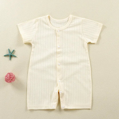 New Baby Newborn Romper Short-Sleeved Thin Romper baby wrapping clothes Jumpsuit baby girl romper