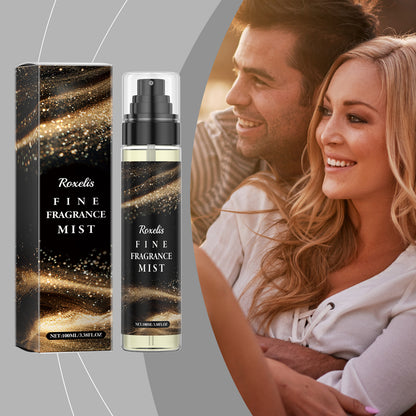 Roxelis Body Perfume Spray Fresh Scent Exudes Charm Lasting Fragrance Portable Elegant Niche Dating Perfume