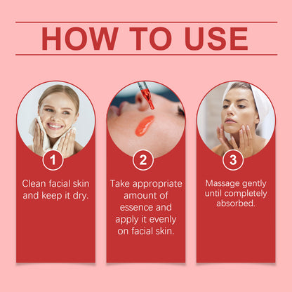 OUHOE Dragon Blood Essence, Facial Skin Contour Radiance Hydrating Moisturizing Essence