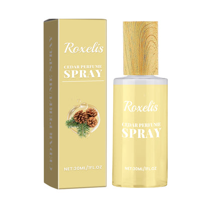 Roxelis Cedar Eau De Toilette Natural Wood Fragrance Fresh Light Flowers Glow Elegant Romantic Temperament Elegant Leave Fragrance