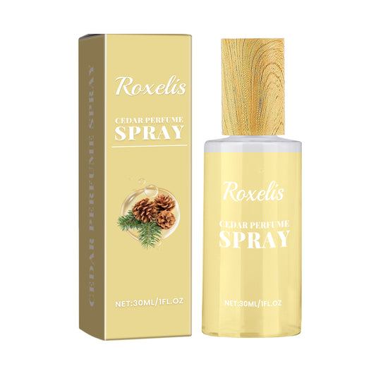 Roxelis Cedar Eau De Toilette Natural Wood Fragrance Fresh Light Flowers Glow Elegant Romantic Temperament Elegant Leave Fragrance
