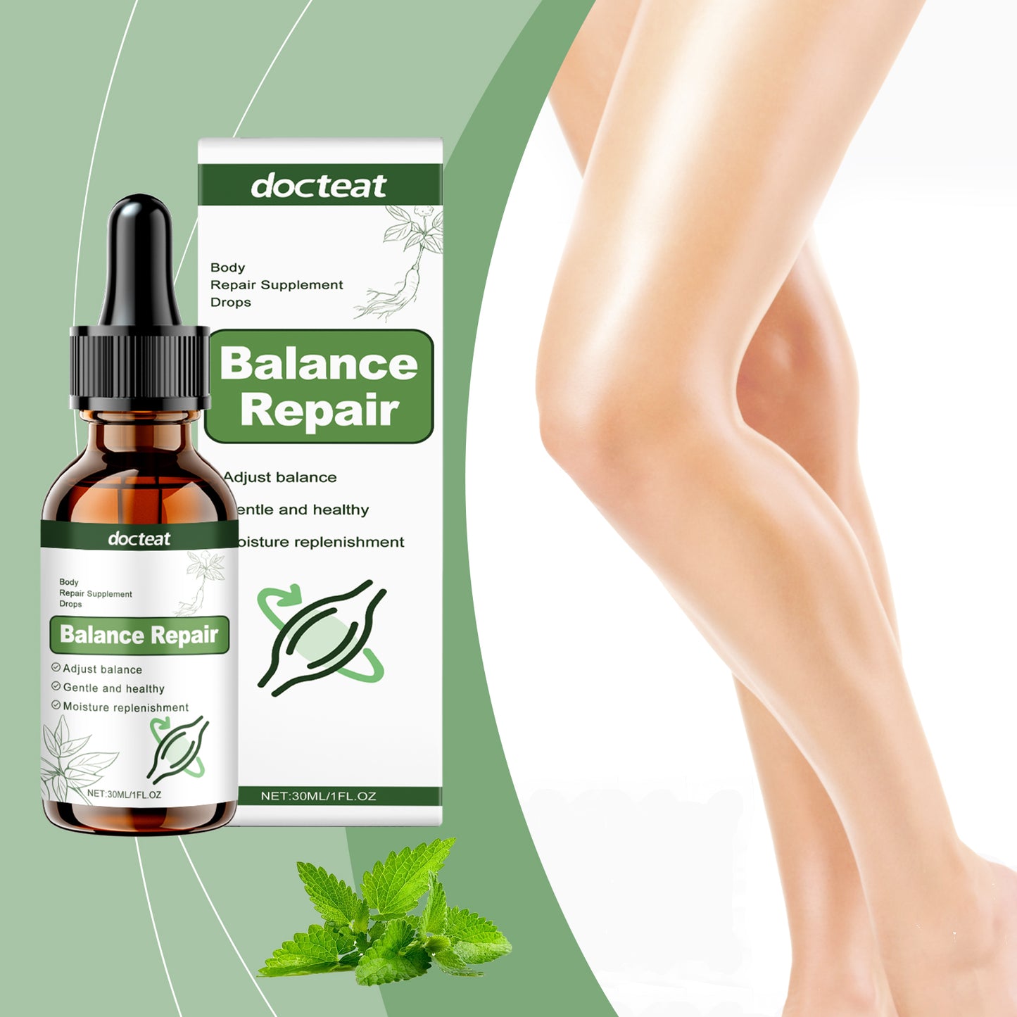Docteat Body Care Drops Body Leg Muscle Care Gentle Care Body Care Supplement Drops