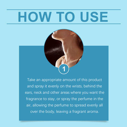 Roxelis Ocean Vitality Fragrance Natural Fresh Fragrance Lasting Light Blue Ocean Niche Fresh Fragrance Fragrance