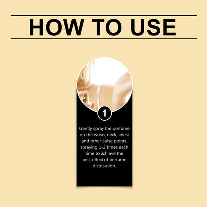 Roxelis Valentine's Day Women's Fragrance Women's Fragrance Natural Light Fresh Everyday Wrist Body Fragrance Charm Perfume