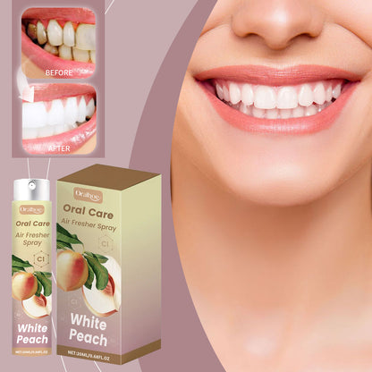 Oralhoe Oral Care Air Fresher Spray, Deep Clean Coffee Stain Whitening Teeth Fresh Breath Spray