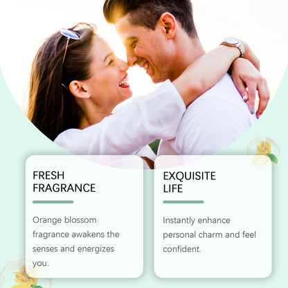 Roxelis Fresh Neutral Fragrance Bergamot Citrus Long-Lasting Light Fragrance Fresh Portable Charm Stay Fragrance Fine Mist Perfume