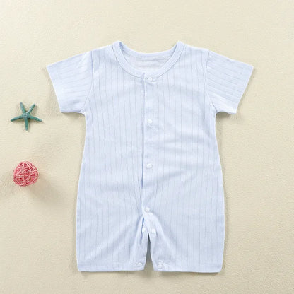 New Baby Newborn Romper Short-Sleeved Thin Romper baby wrapping clothes Jumpsuit baby girl romper