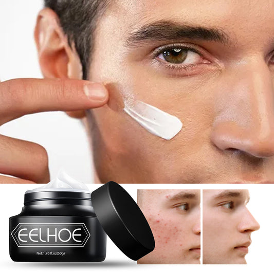 EELHOE Men's Light Cream, Refreshing Non-Greasy Concealer Blot BrighTening Skin Tone Invisible Pore Lazy Cream