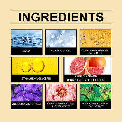 Roxelis Valentine's Day Women's Fragrance Women's Fragrance Natural Light Fresh Everyday Wrist Body Fragrance Charm Perfume