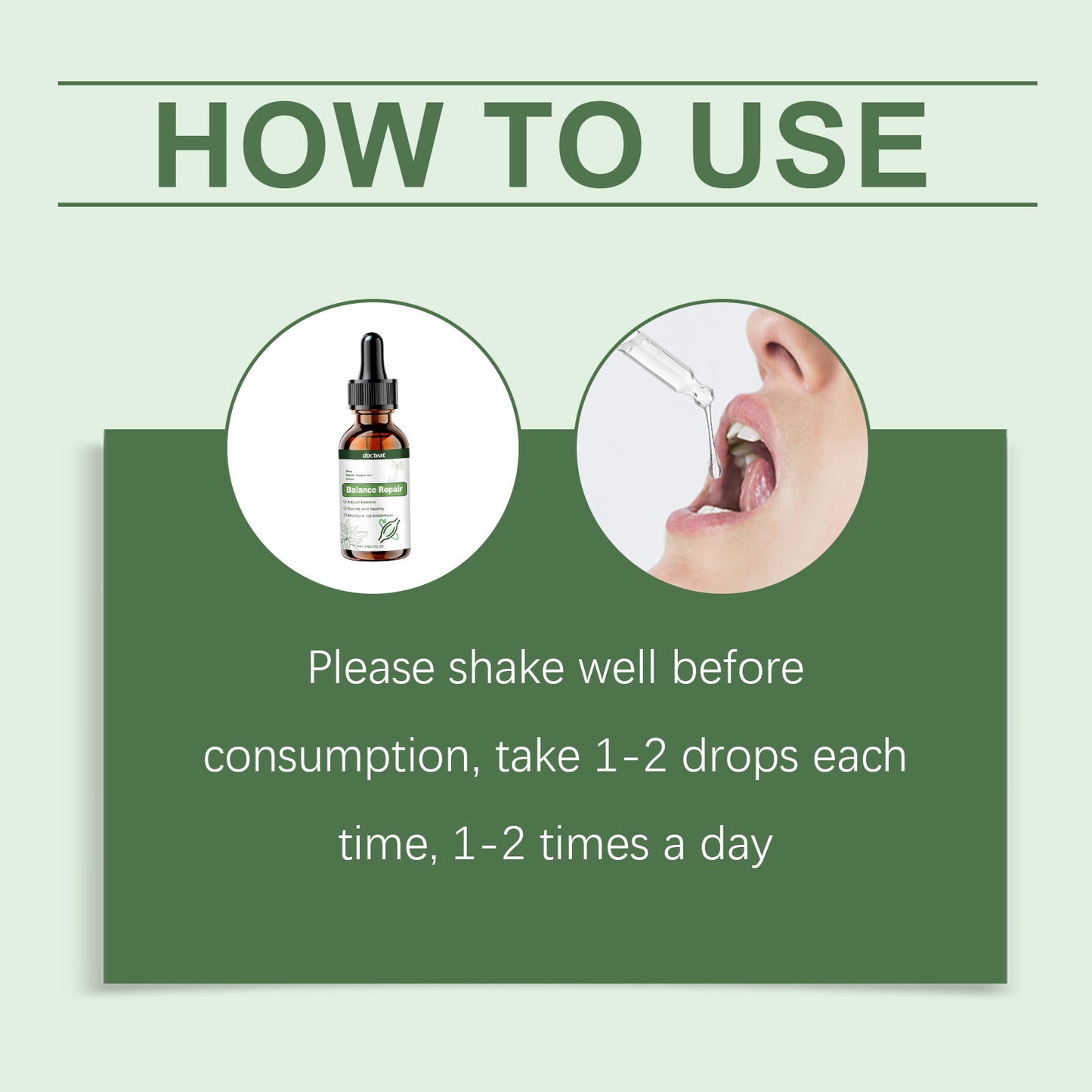 Docteat Body Care Drops Body Leg Muscle Care Gentle Care Body Care Supplement Drops