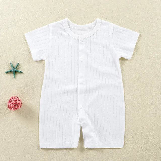 New Baby Newborn Romper Short-Sleeved Thin Romper baby wrapping clothes Jumpsuit baby girl romper