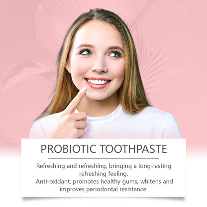 AMZ Probiotic Brightening Toothpaste, Gentle Cleaning, Daily Care, Refreshing Teeth Care, And Refreshing And Clean Mint Toothpaste