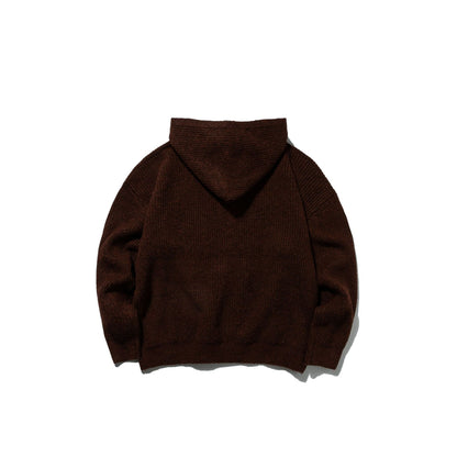 Closure Type Hooded Fit Type  Half-Zip Hooded  Loose Fit  Pullover Knitwear