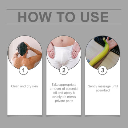 North Moon Male Massage Essential Oil Daily Moisturizing Moisturizing Body Massage Male Gentle Care Essential Oil