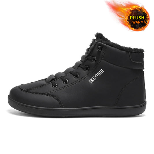 One kick mid top wide last shoes big toe cotton shoes