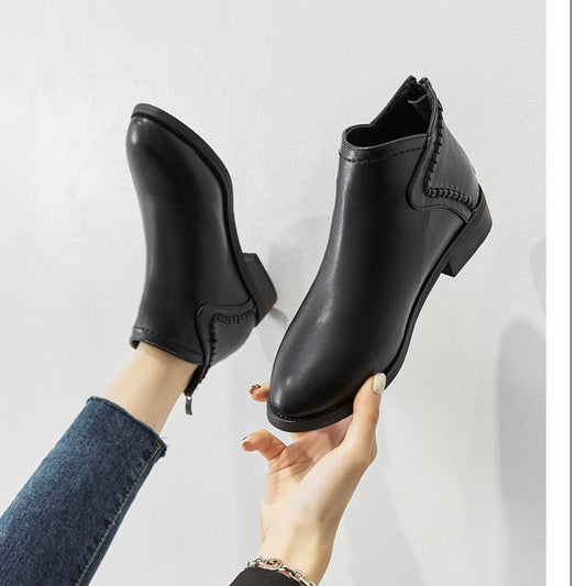 Martin boots women's flat bottomed plus size women's shoes